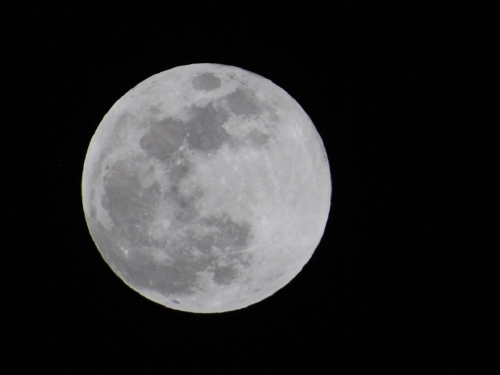 First Full Moon of the Year, January 10, 2009, from Denver, Colorado